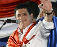 Millionaire Cartes elected Paraguayan president