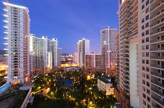 Sanya, Hainan Province, one of the 'top 10 Chinese cities with highest housing prices' by China.org.cn.