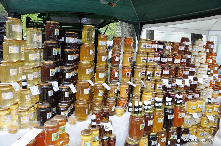 ROMANIA-BUCHAREST-HONEY FAIR