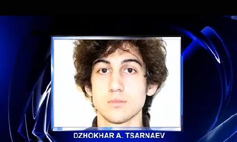 Dzhokhar Tsarnaev, a 19-year-old ethnic Chechen, can be seen in video taken by security cameras placing a backpack near the finish line of the world-renowned race last Monday. He acted in concert with his older brother, who was killed during a shootout with police early Friday.   