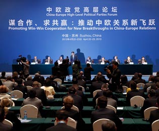 China-Europe Political Parties Forum concludes