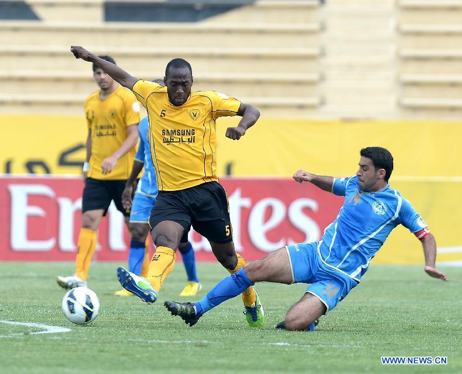 KUWAIT-AFC CUP 2013 FOOTBALL MATCH-QADSIA SC VS RAMTHA SC