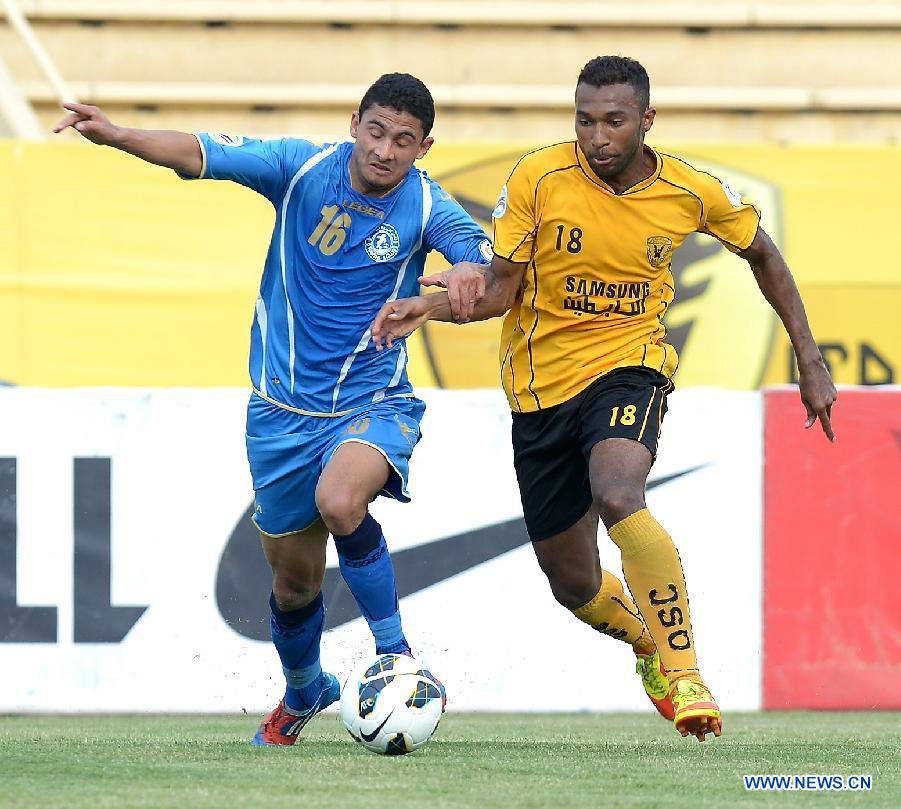 KUWAIT-AFC CUP 2013 FOOTBALL MATCH-QADSIA SC VS RAMTHA SC