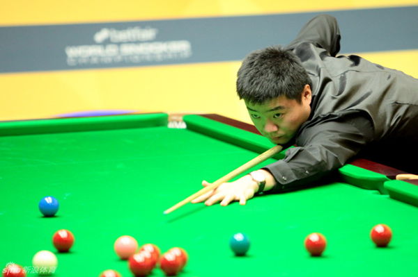  Ding Junhui's chase for world title ends.