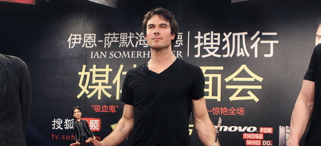 Ian Somerhalder à Beijing : je suis heureux d'être aimé du public chinois