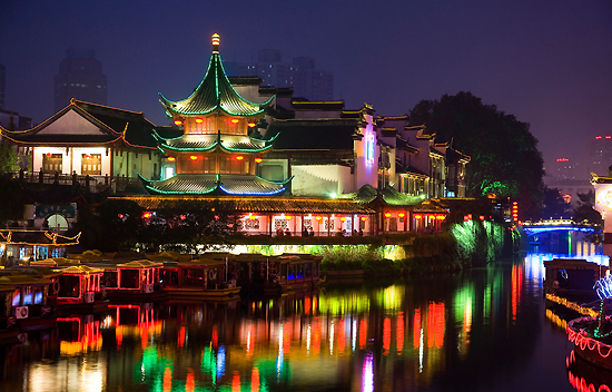 Nanjing, Jiangsu Province, one of the 'top 10 attractive Chinese cities for foreigners 2012' by China.org.cn.