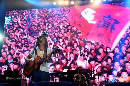 This is the third year running that the city has hosted the MIDI Music Festival, which has become China&apos;s largest live music event.