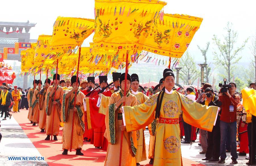 #CHINA-SHANDONG-LINQU-CEREMONY (CN)