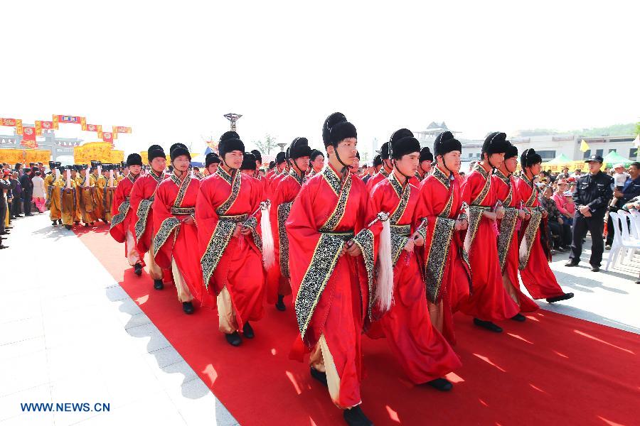 #CHINA-SHANDONG-LINQU-CEREMONY (CN)