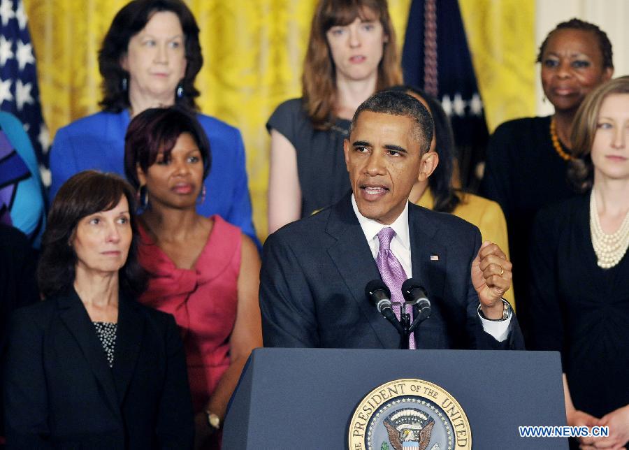 Obama declares Affordable Care Act at White House