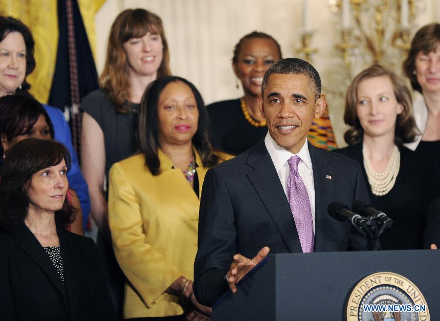 Obama declares Affordable Care Act at White House