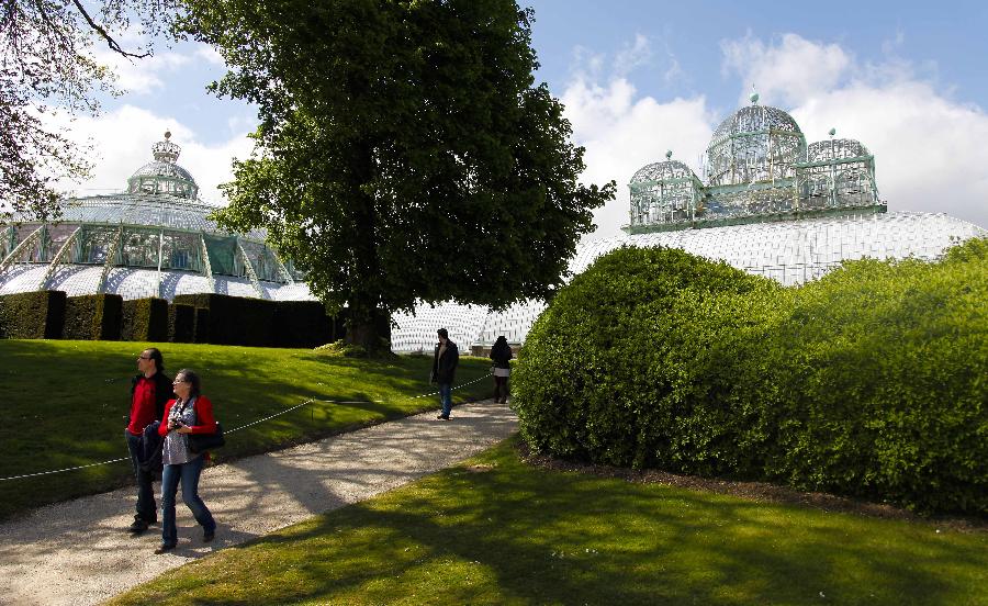 BELGIUM-BRUSSELS-ROYAL GARDEN