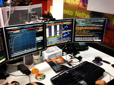 A Bloomberg terminal. [File photo]