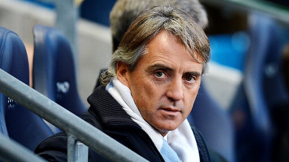 Mancini is under increasing pressure after 1-0 defeat by Wigan Athletic in the FA Cup final.