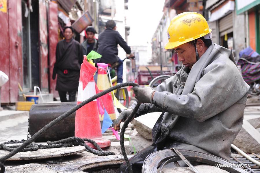 CHINA-LHASA-OLD CITY-PROTECTION (CN)