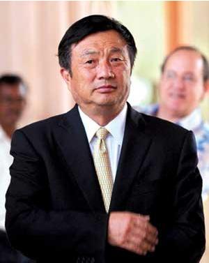Ren Zhengfei, the founder of Chinese telecommunications giant Huawei. [File Photo]
