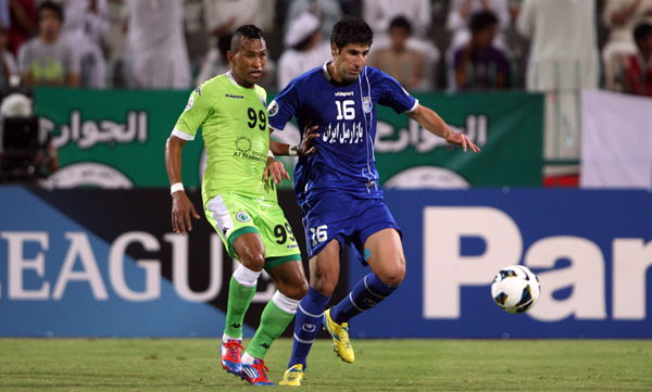 Newly-crowned Iran champions Esteghlal recorded a 4-2 win over Al Shabab Al Arabi in the first leg of their last 16 tie in Dubai on Wednesday.