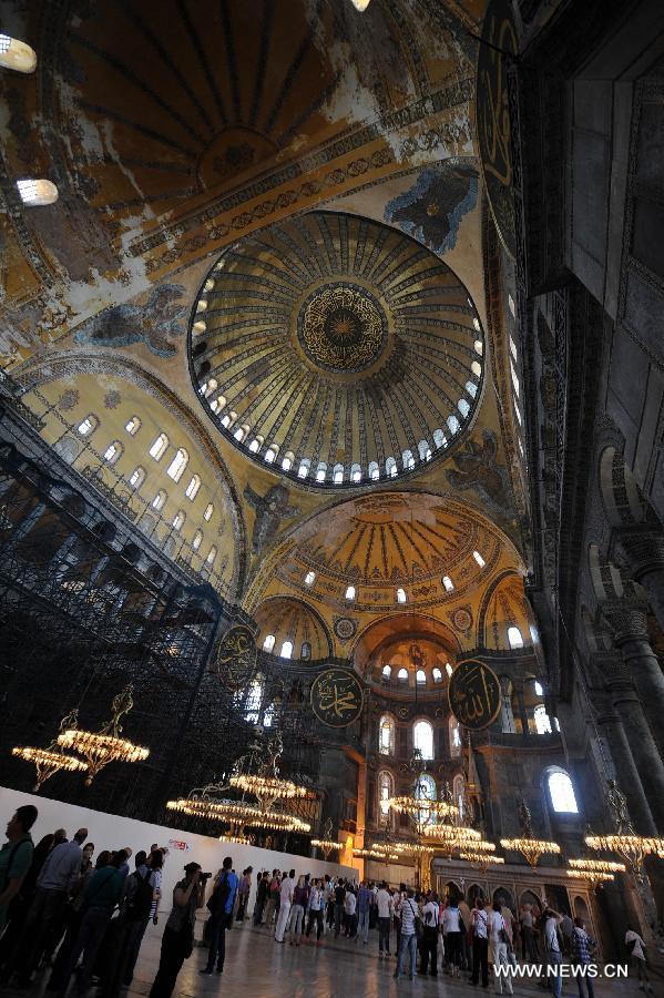 TURKEY-ISTANBUL-MUSEUM DAY-HAGIA SOPHIA