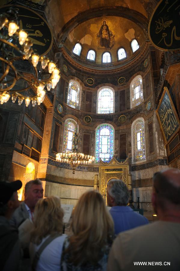 TURKEY-ISTANBUL-MUSEUM DAY-HAGIA SOPHIA