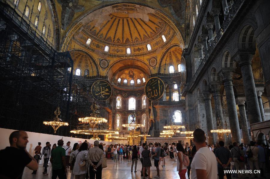 TURKEY-ISTANBUL-MUSEUM DAY-HAGIA SOPHIA