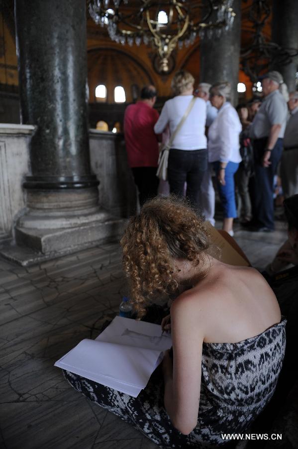 TURKEY-ISTANBUL-MUSEUM DAY-HAGIA SOPHIA