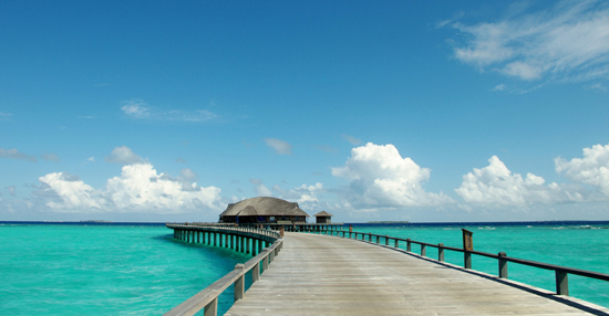 The Maldives, one of the 'top 10 endangered attractions in the world' by China.org.cn.