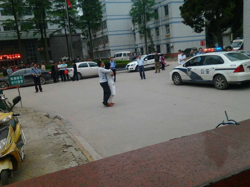 Student in hospital hostage drama