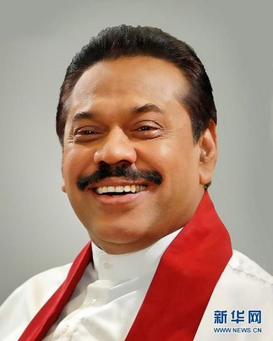 President of Sri Lanka Mahinda Rajapaksa. [Xinhua] 