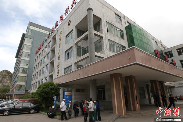 A total of 548 students fell ill after consuming milk and biscuits in schools in northwest China's Qinghai Province on May 22, 2013. [Photo/chinanews.com]