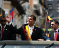 Ecuador's president sworn in for 3rd term