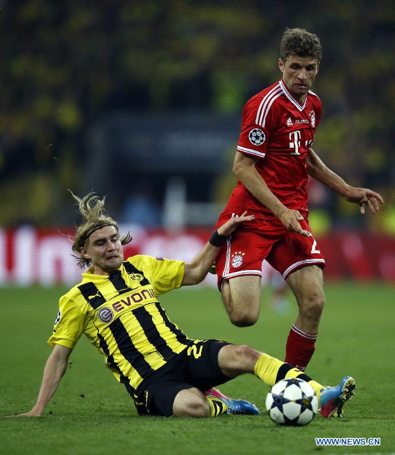 Bayern Munich 2-1 Borussia Dortmund - 2013 UEFA Champions League