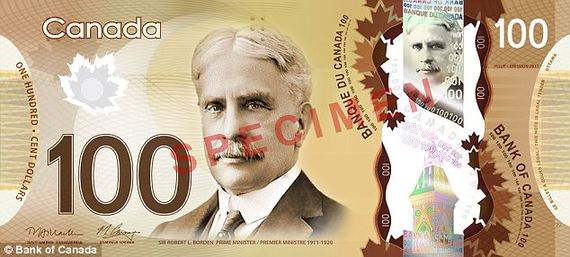 带枫糖浆味的加拿大钞票?