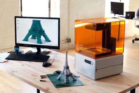 Model of 3D printing. 