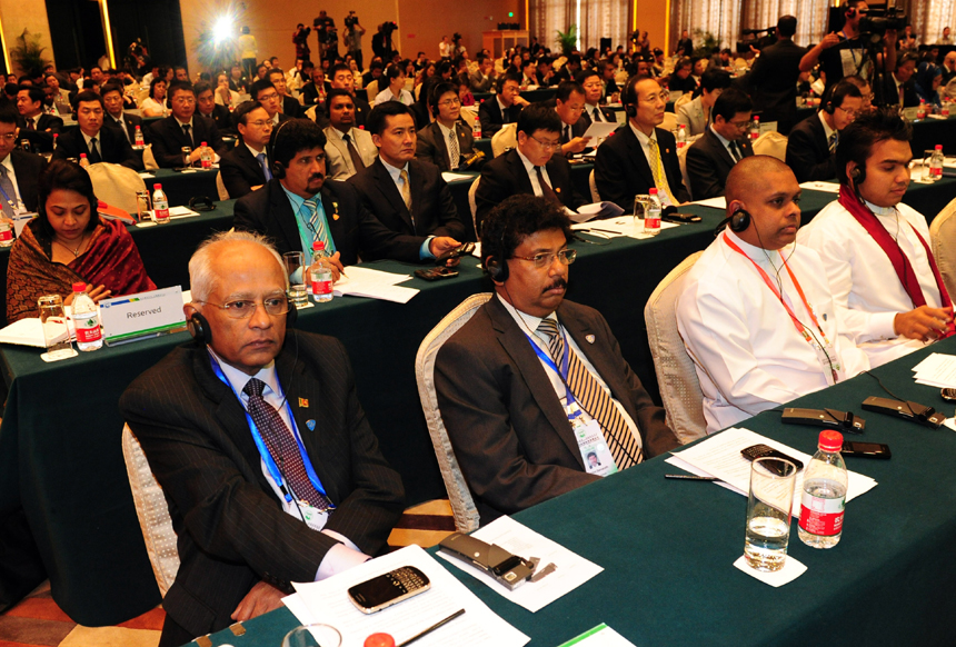 The International Conference of Asian Political Parties (ICAPP) Special Conference convened in Xi&apos;an on May 30, 2013. Concerted efforts are urged across Asia in a bid to shift its trend of high pollution and high energy consumption to one of green development prioritizing ecological preservation and energy-saving. [Photo/Xinhua] 