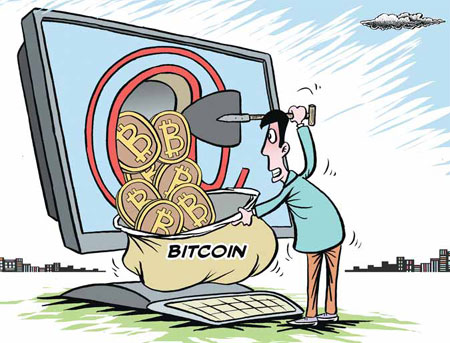Critics say the 'mining' process is virtual labor and is not productive for the real world in any way, but bitcoiners see it as equivalent to the real labor of constructing the infrastructure for a currency system in the real world. [China Daily]