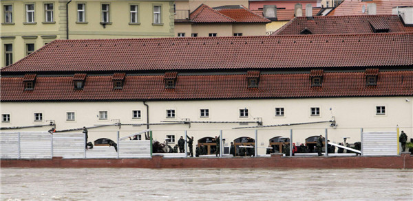 Floods sweep through central Europe