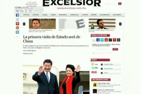 President Xi Jinping's trip to Latin America has captured the attention of Mexico's mainstream media. 