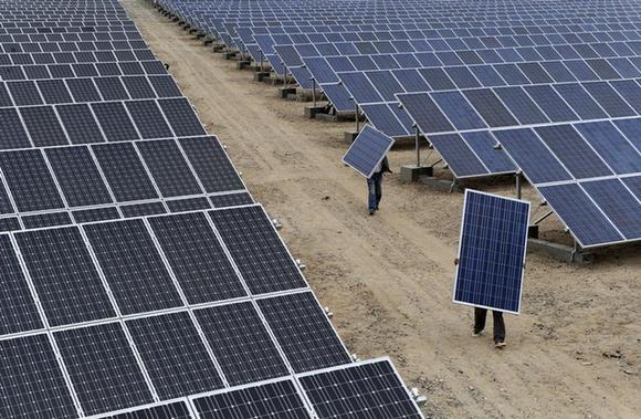 China is the world's largest producer of solar panels.