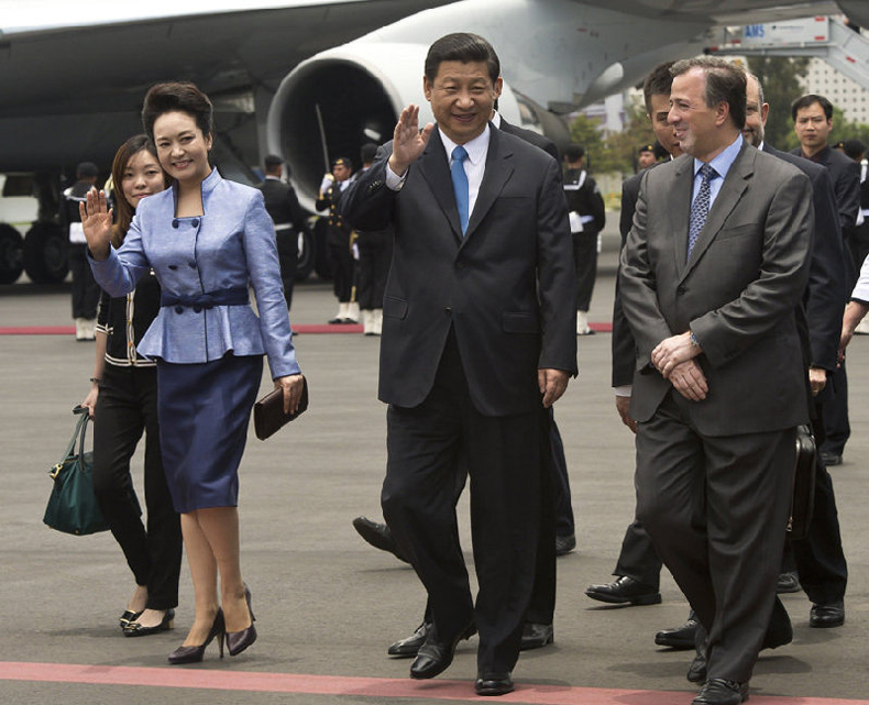 Chinese President Xi Jinping arrives in Mexico on a state visit on Tuesday. Xi&apos;s visit to Mexico comes after he completed his state visit to Costa Rica and Trinidad and Tobago earlier this week. [Photo/Chinanews.com]