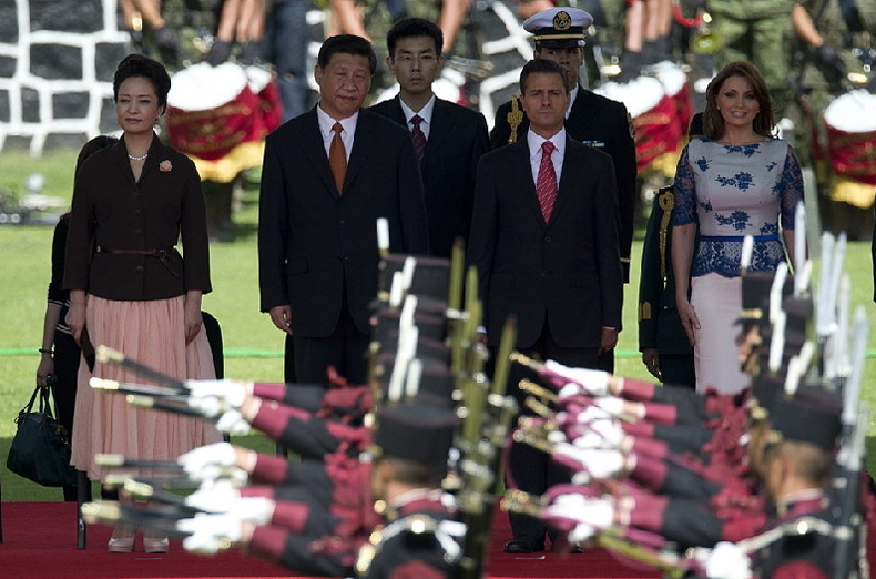 Chinese President Xi Jinping arrives in Mexico on a state visit on Tuesday. Xi&apos;s visit to Mexico comes after he completed his state visit to Costa Rica and Trinidad and Tobago earlier this week. [Photo/Chinanews.com]