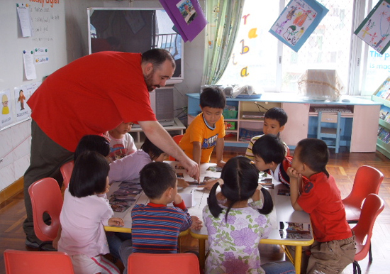 Children study at an international school. [File photo]