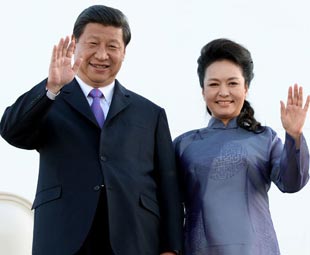Xi arrives in California for summit with Obama