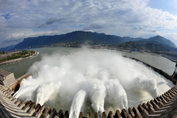 The Three Gorges dam.[File photo] 
