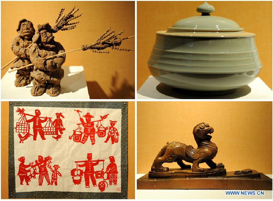 CHINA-HENAN-ZHENGZHOU-MUSEUM-INTANGIBLE HERITAGE-EXHIBITION (CN)