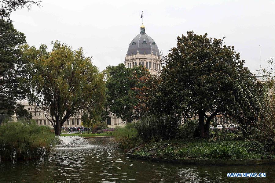 AUSTRALIA-MELBOURNE-WORLD HERITAGE-ROYAL EXHIBITION BUILDING