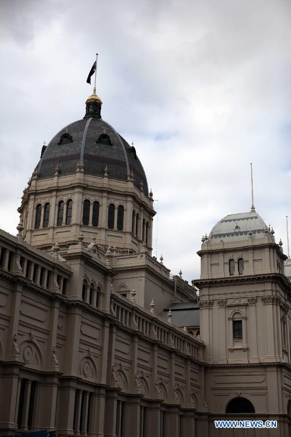 AUSTRALIA-MELBOURNE-WORLD HERITAGE-ROYAL EXHIBITION BUILDING