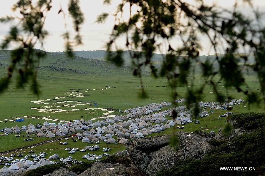 CHINA-XINJIANG-BURQIN-ARGONNE GHET GRASSLAND-SCENERY (CN) 