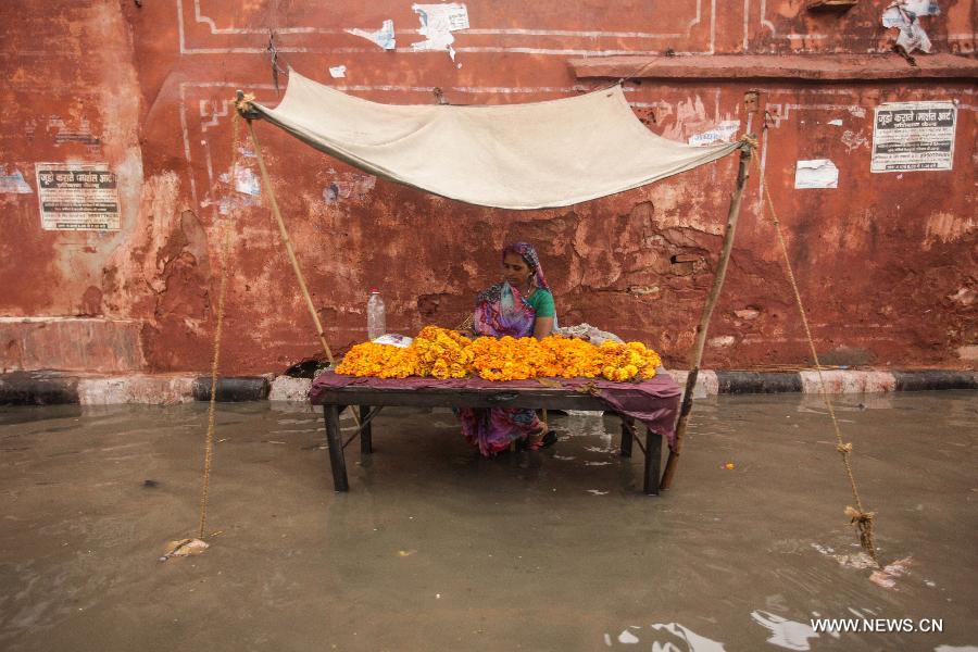 INDIA-RAJASTHAN-JAIPUR-LIFESTYLE-COLOUR