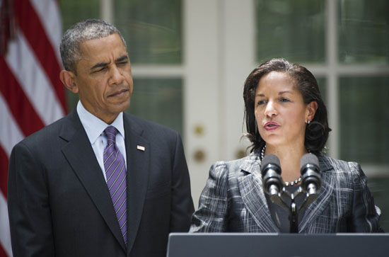 U.S. President Barack Obama tapped Susan Rice, ambassador to the United Nations, to be the next national security advisor on June 5. [Photo/Xinhua]