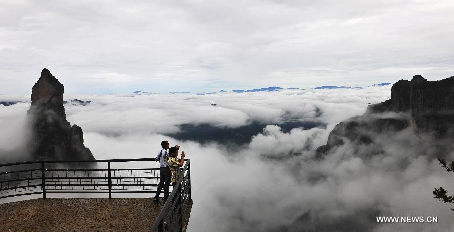 #CHINA-ZHEJIANG-SHENXIANJU-SCENERY (CN)